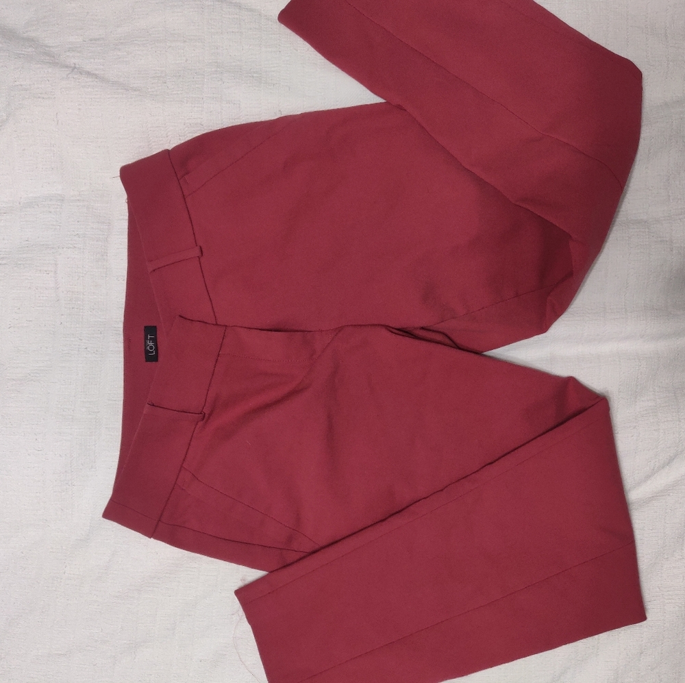 LOFT Crop Dress Pants